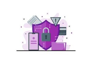 Free internet security digital vector