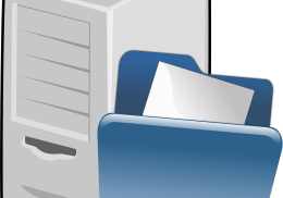 Free computer file network vector